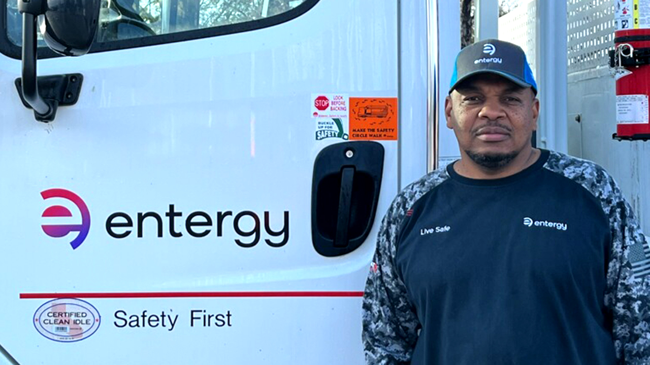 Shift Supervisory Terry Hooker will be honored as the Entergy Lineman of the Game when the Saints take on the Falcons on Dec. 18.